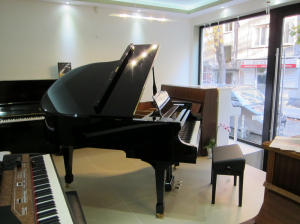 New grand pianos available.