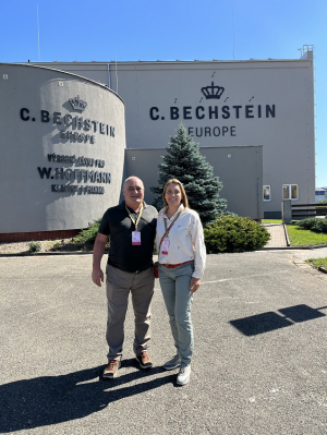 Посещение на фабриката на C.BECHSTEIN в Чехия